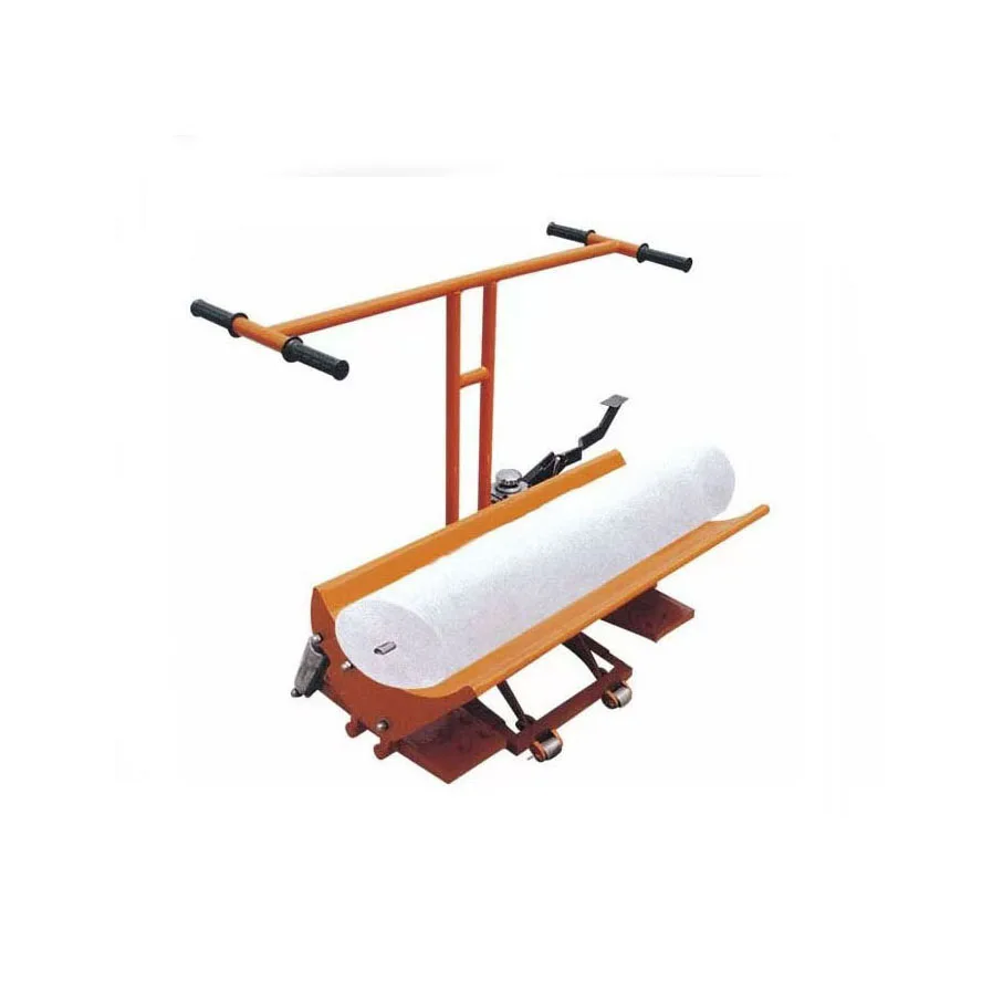 Space Save Manual Fabric Roll doffing and Transport Trolley