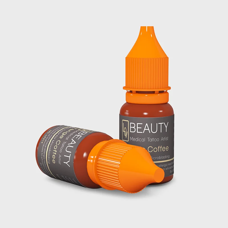 High Performance Tattoo Ink Pigment Permanent Makeup Microblading Pigment For Machine Use