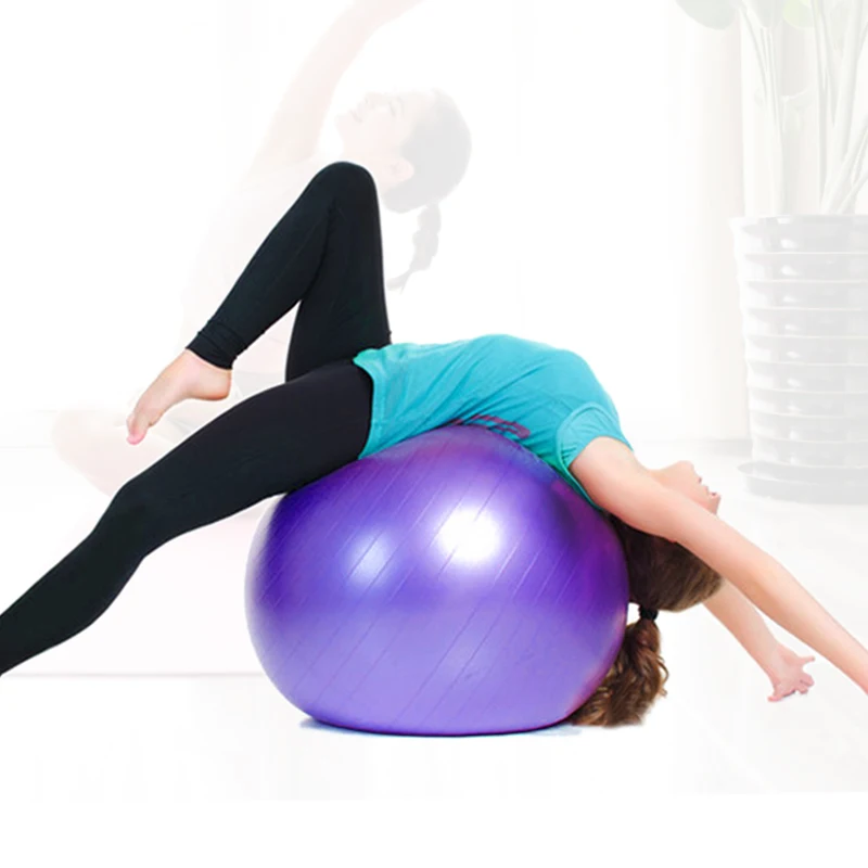 65cm anti burst multifunctional inflatable balance fitnness training yoga ball