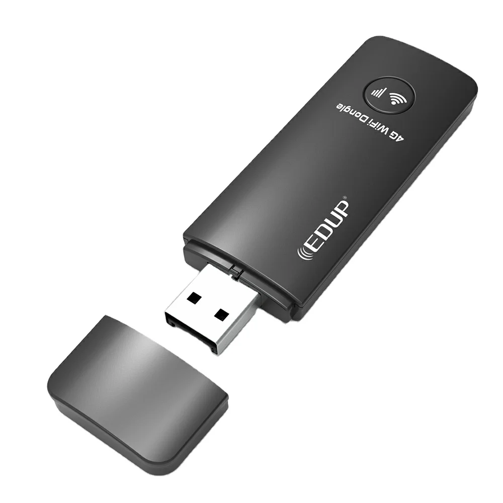 EDUP 150Mbps 4G USB WiFi Dongle Adapter LTE Universal Mobile Hotspot Support 3G/4G Nano Sim Card for PC Desktop Notebook Phone