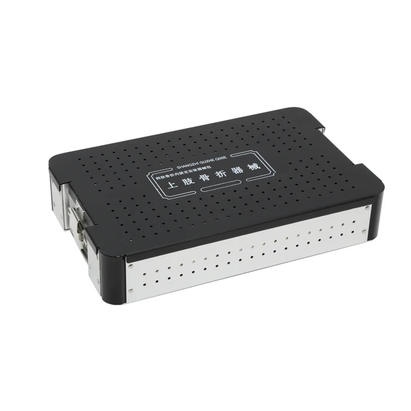 High quality fast shipping aluminum alloy surgical instrument sterilization containers upper limb fracture instrument box