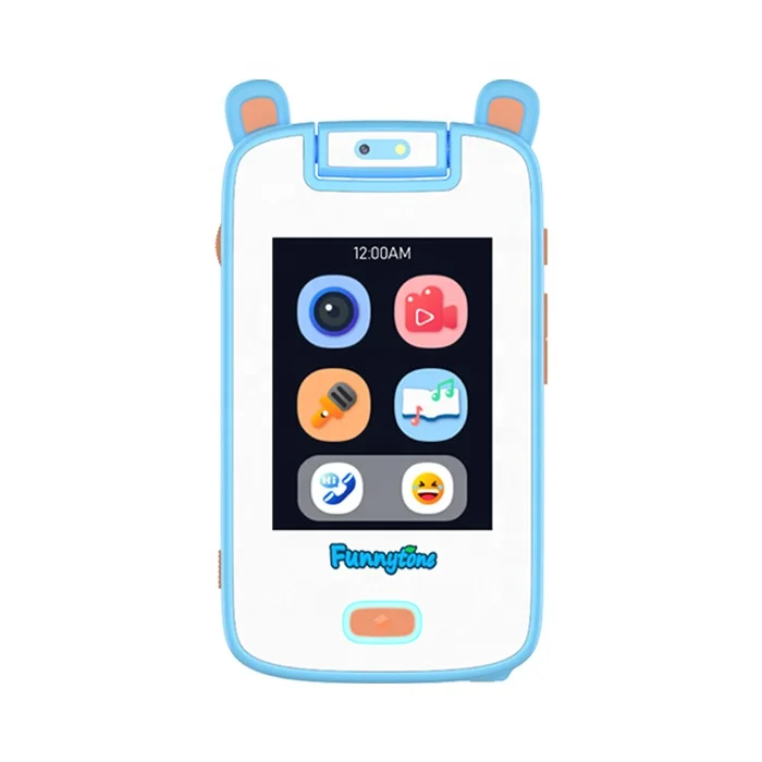 Wholesale Customization 2.8-inch IPS Touch Screen Kids Smart Phone Kids Early Educational Toy Phone With 12 Puzzle Game