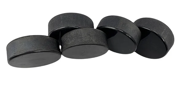 Wholesale Cheap Price Durable Hard Puck Rubber Black Hockey Puck