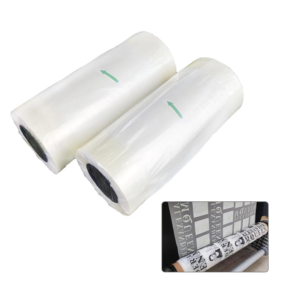 30CM 33CM 60CM Roll DTF Printing PET Film Hot Peel DTF Pet Film Heat Transfer Paper
