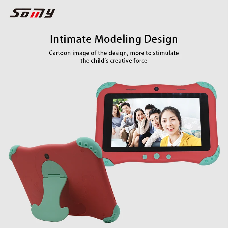 Somy Kids Tablet 2022 7 Inch Tablet PC Quad Core Android 11 for Kids Educational Wifi Capacitive Screen 1gb 7inch 1024*600