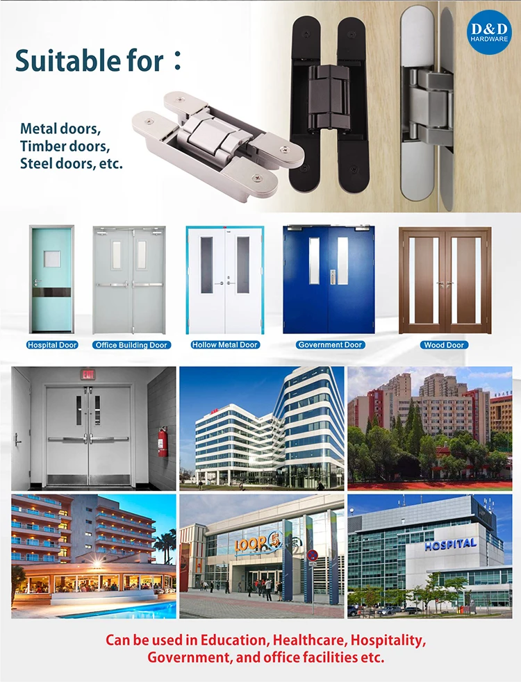 3d door hinge