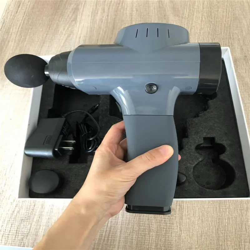 
Muscle Massager Gun Handheld Deep Tissue Muscle Massage Cordless Percussion Massaging Professional 5 Variable speedsWE-8201 