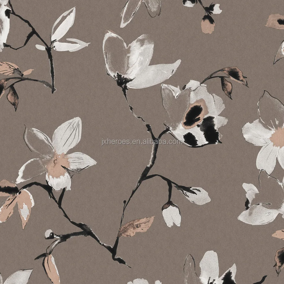 Special Chinese Ink Painting Magnolia Flower Wall Paper 3D Home Decoration Mural Wallpaper