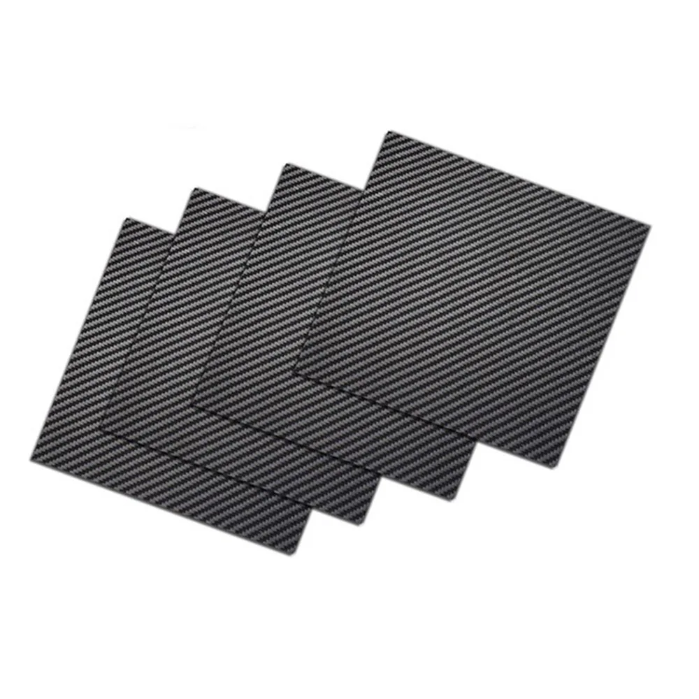 High Strength Glossy Matte Lightweight Twill Plain Carbon Fiber Sheet Carbon Fiber Heat Resistant Sheets Decrbon Fiber Sheets