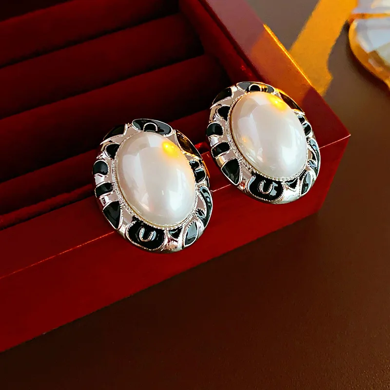 Dazgirl ladies fashion summer cute flower long drop heart vintage earrings 2024 luxury jewelry trend