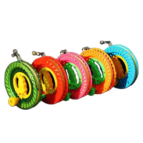 kite reel winder with thread