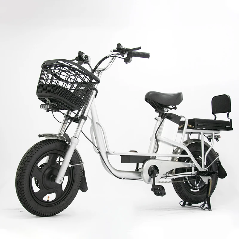 High Magnetic-Assisted Spoke Motor 500W 20 Inch Electric City Bike Lithium Ion Batteries Electric Moped