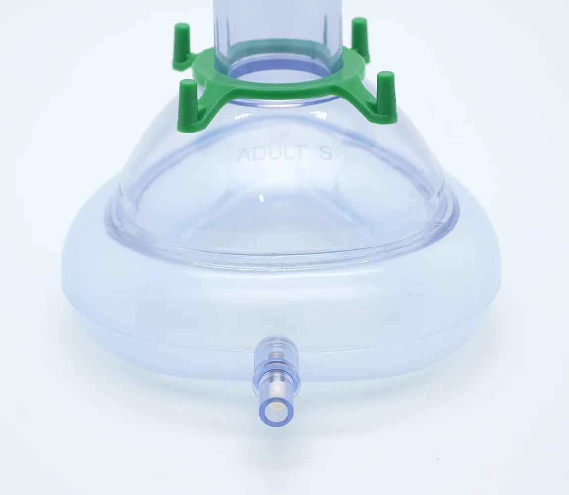 
CE approved hospital use Inflatable pvc disposable anesthesia mask for Adult and Child 