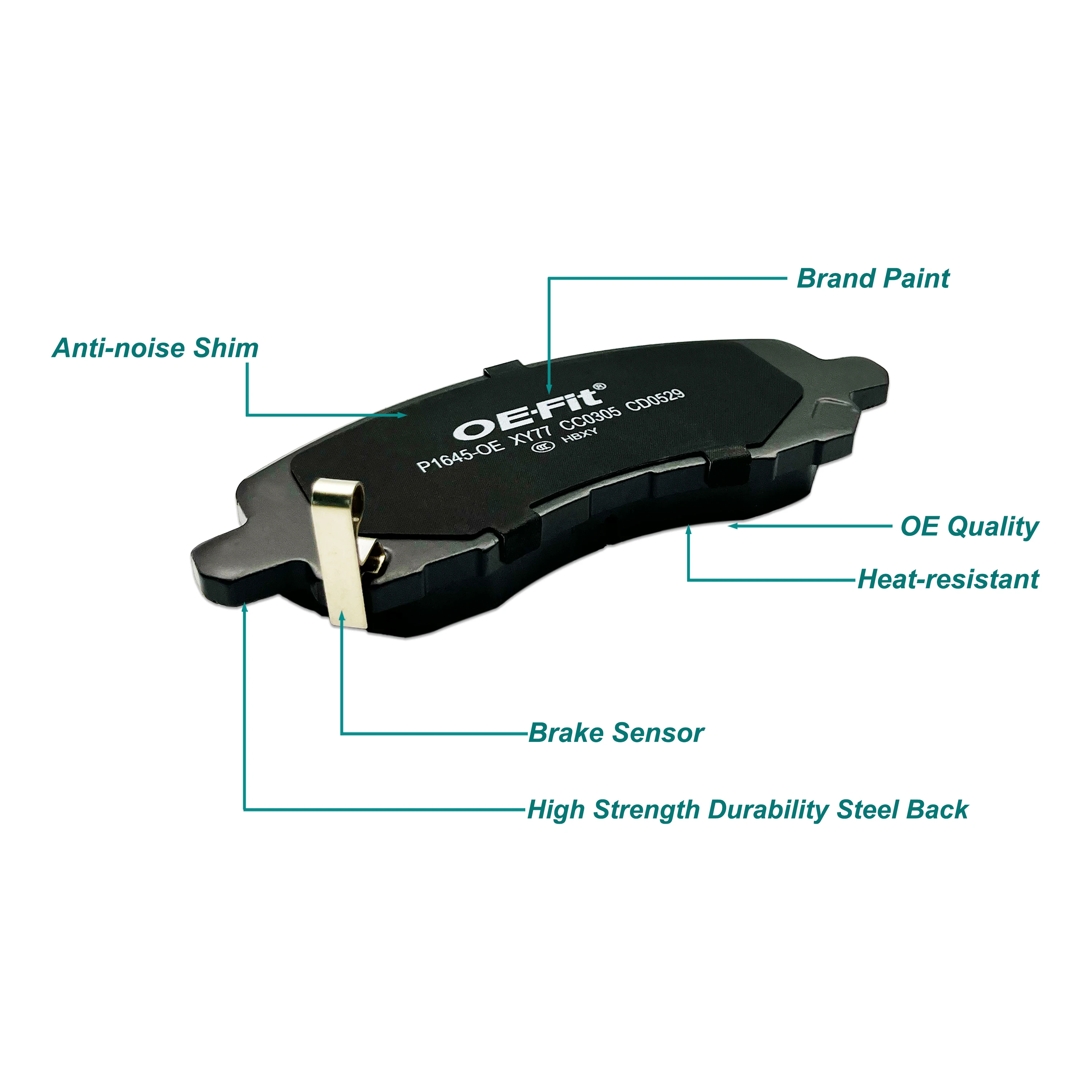 Auto Brake Pads Set for Toyota High Quality Ceramic Brake Pads Wholesale Car Auto Parts Supplier