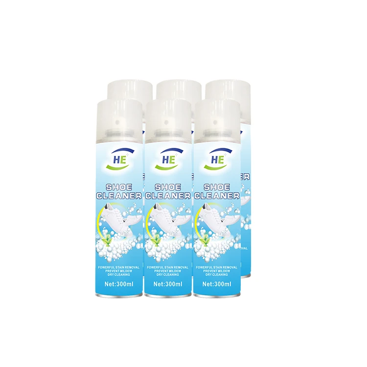 Wholesale Shoe Foam Leave-in cleaning agent Spray wash white shoes 300ml/350ml
