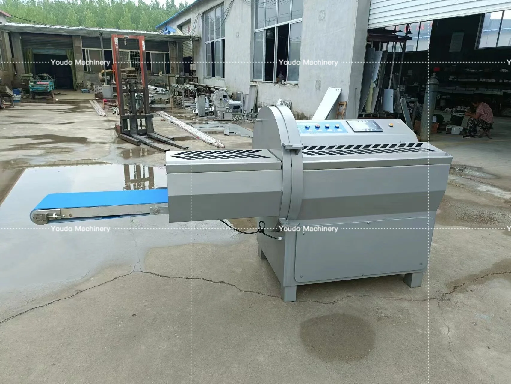 Industrial Heavy-Duty Frozen Lamb Slicer Frozen Mutton Cutting Machine Price