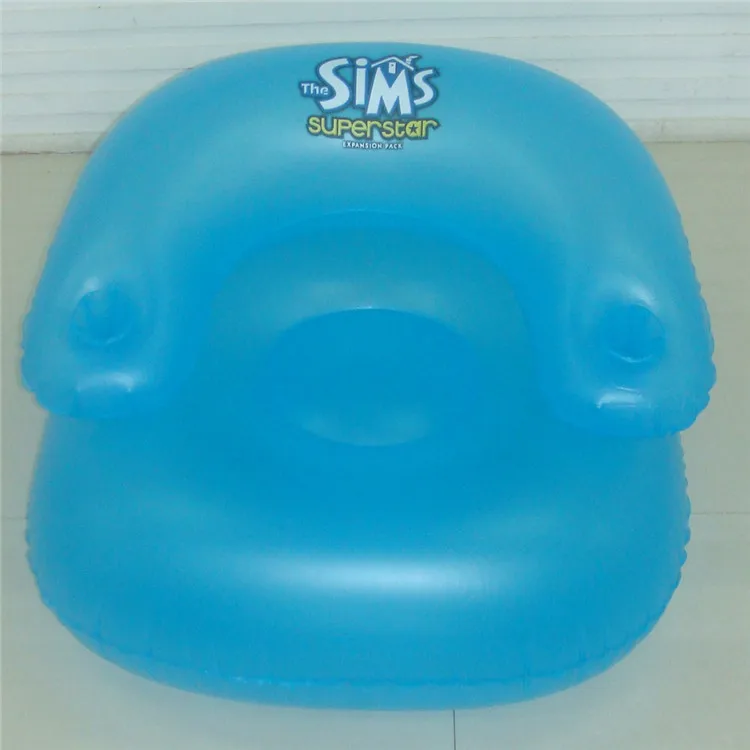 Надувной пляжный стул, надувной диван из ПВХ для ребенка