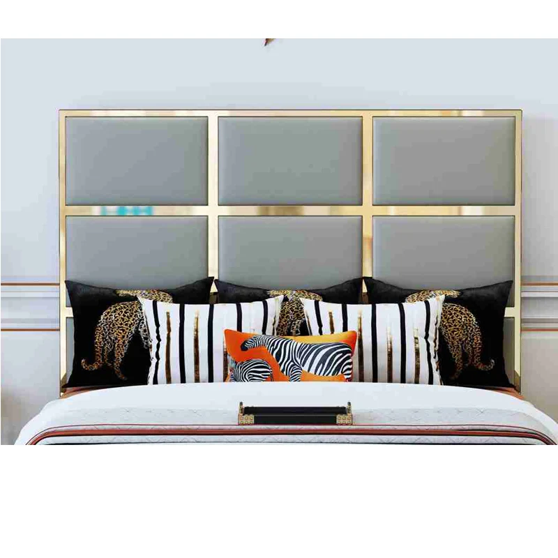 modern luxury bedroom furniture upholstered real leather italian bed