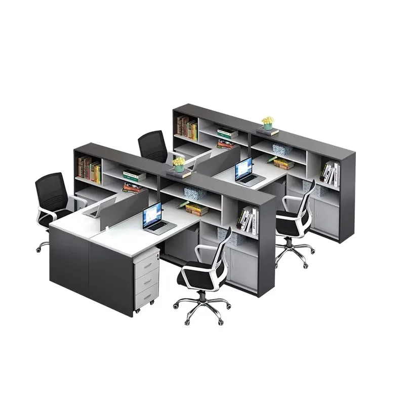 Modern Office Workstations Cubicle Office Furniture Staff Table Modular Workstation Office Desks Workstation With Drawer