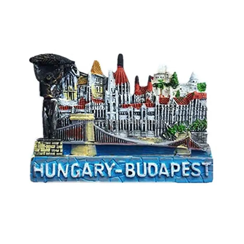 Factory Caribbean Dominican Republic Tourist Gift Decorative Polyresin Refrigerator Magnets 3D Resin Custom Souvenir Magnets