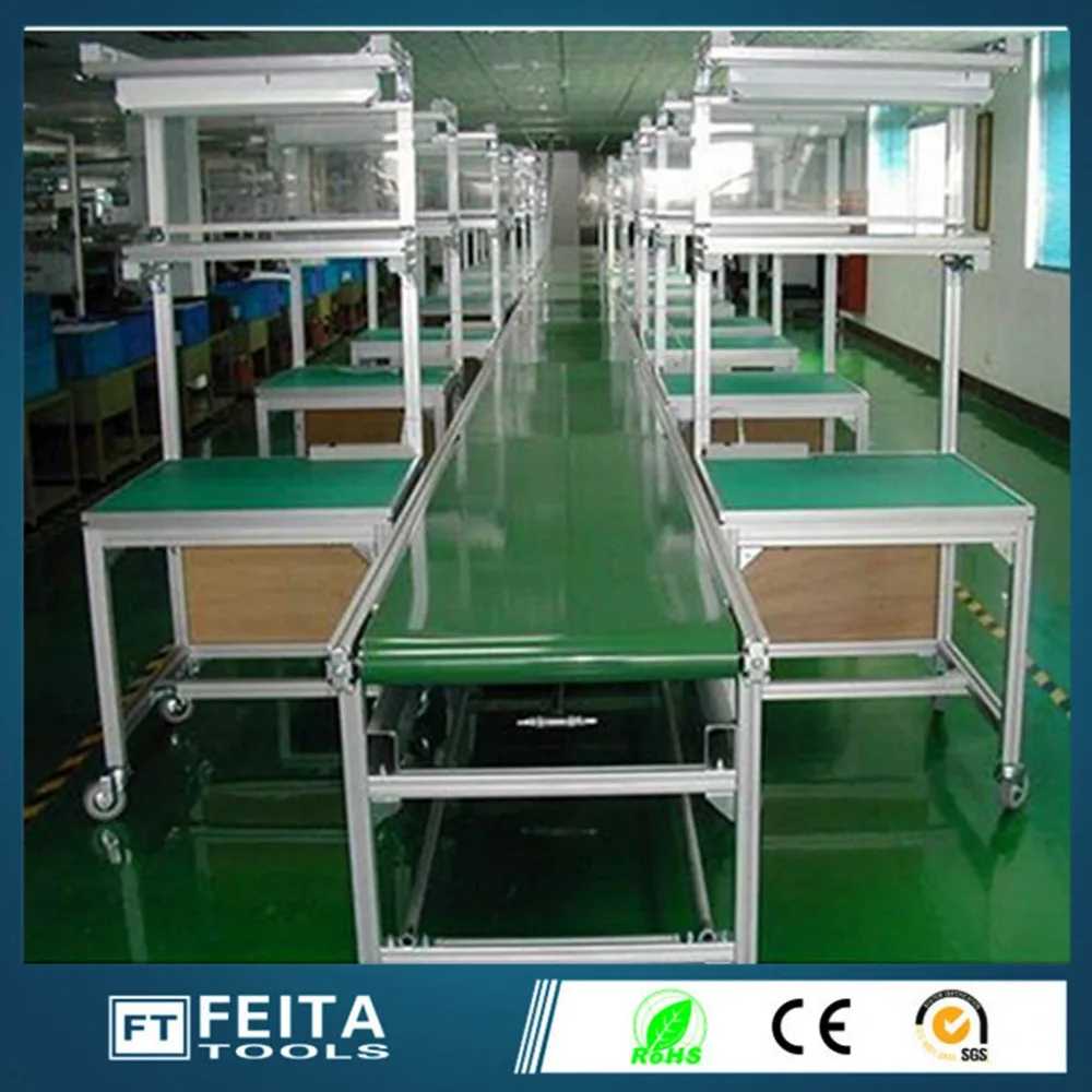 Aluminum Frame ESD Table / Antistatic Desk / ESD Workbench Used in Clean Room Office