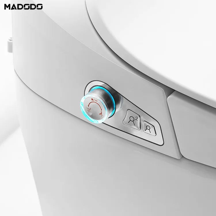 Bathroom Female Washing Automatic Close And Flush Luxury Smart Toilet Seat Ceramic Intelligent Flush Toilet For Home