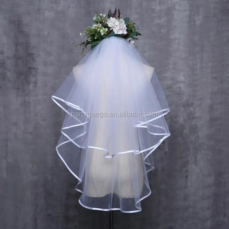 Hen Night Party Veil With Comb For Bride To Be
