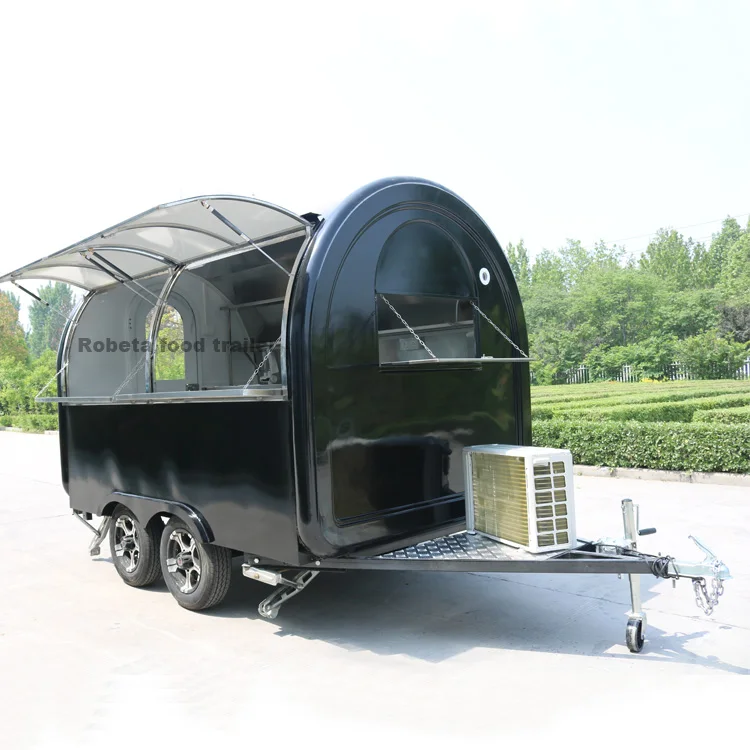 Стекловолоконный прицеп для кейтеринга трейлер обеда кебаба кухонный tuktuk пищевой грузовик сша канады австралии