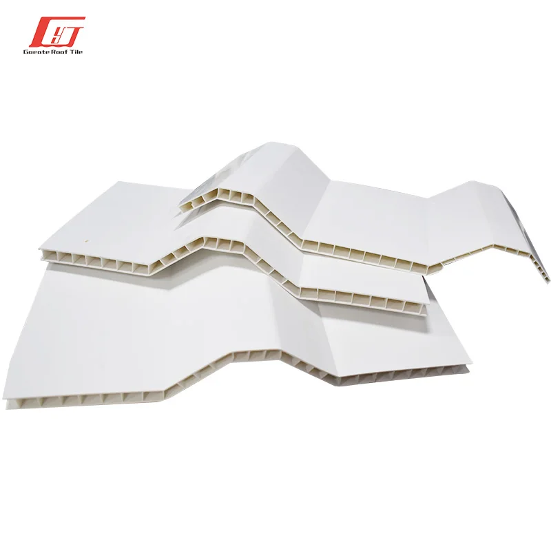 Heat-insulating 10mm HOLLOW PVC , ASA Roof , sound-insulating