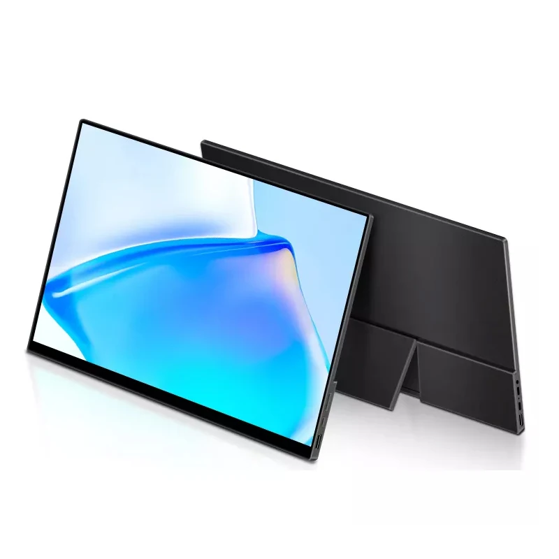 Newest 15.6 inch Ultra-thin portable monitor 1920*1080p FHD with Type-C fold stand for mobile PC laptop game office screen