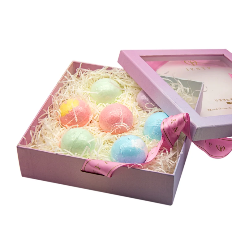 
 Горячая Распродажа! OEM ODM Фирменная торговая марка, полностью натуральная Подарочная коробка, Мерцающая Бомба для ванны  