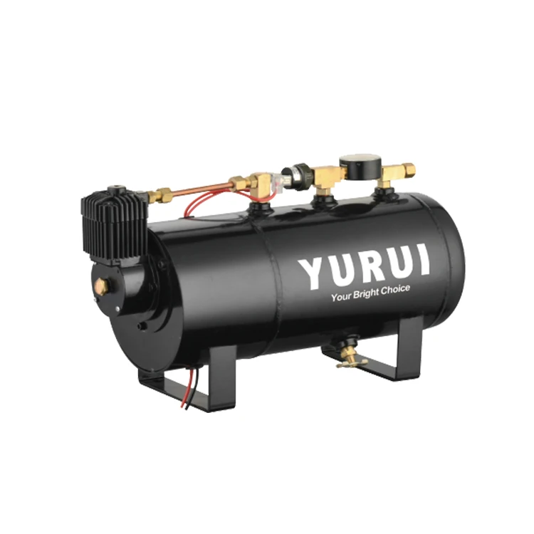 New product 12v professional 4x4 automatic air ride suspension compressor pump Inflate Airbag for Car and motorcycle