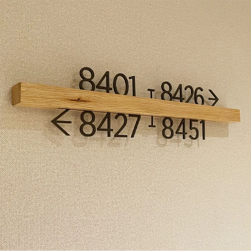 Factory Price Signs wall-mounted guesthouse door plaques Hotel door sign