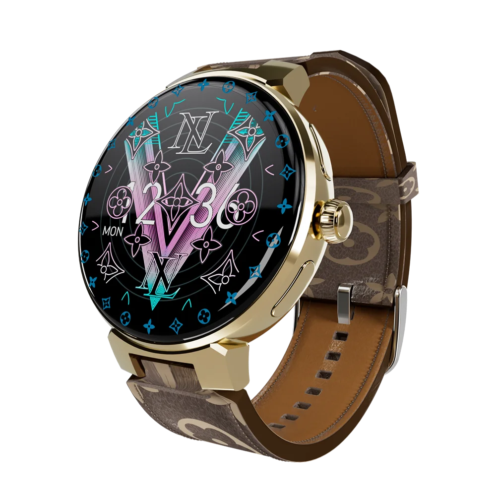 JLV68 Smart Watch 2023 1.35Inch screen 128M ROM NFC IP67 reloj inteligente High quality sport smart watches for men