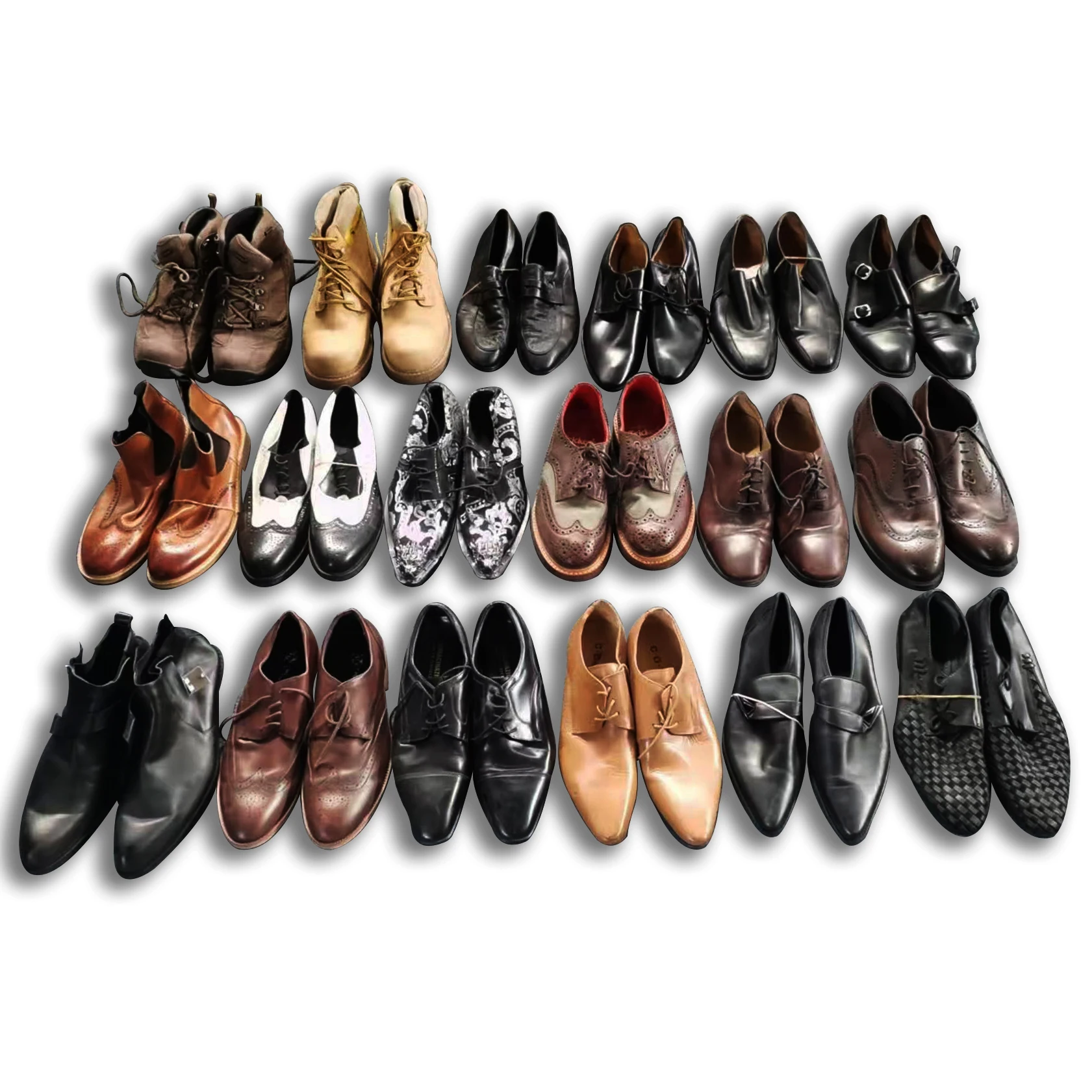 Used Shoes Leather Shoes for Men Sneakers Cheap Wholesale Second Hand Shoes