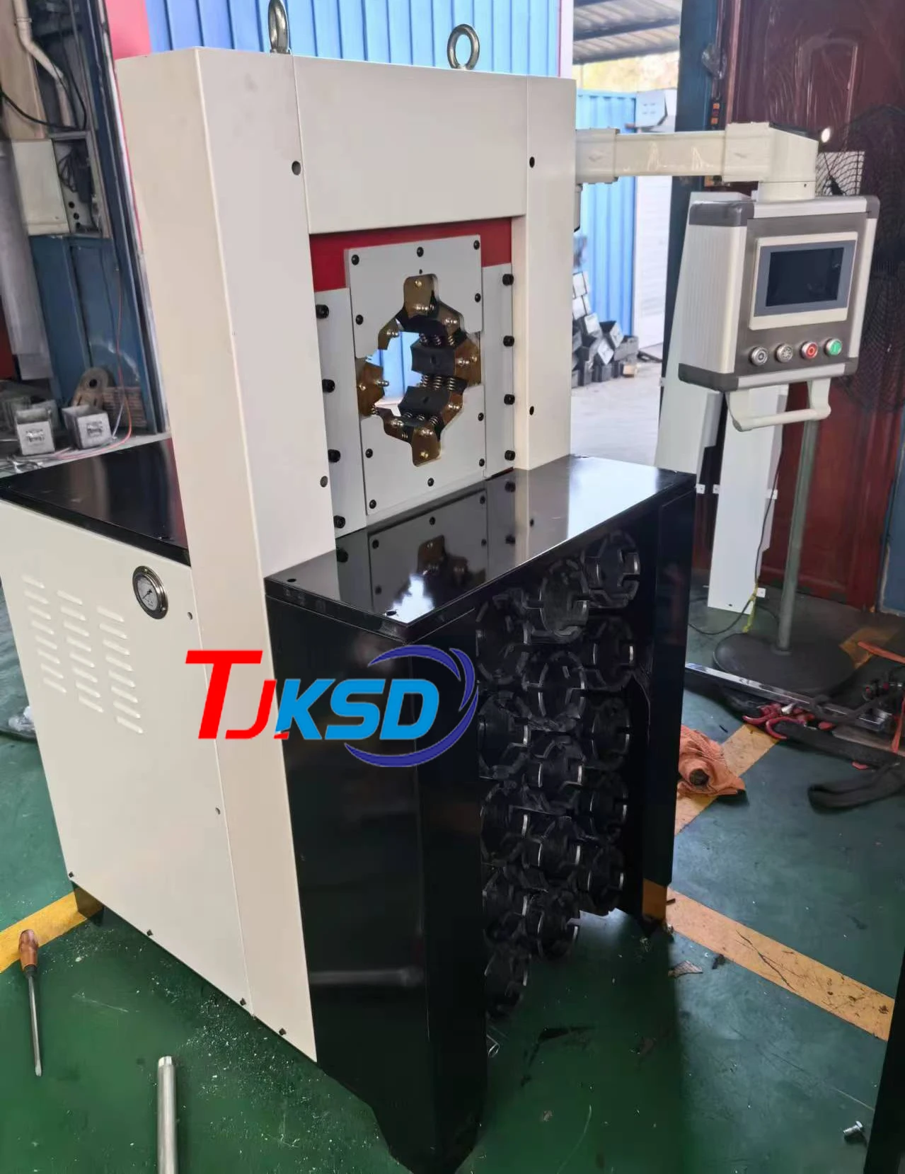 Orginal Manufacturer 1/8-3inch 3-76mm 5.5KW ultra thin high pressure Hydraulic Hose Crimping Machine Hose Crimper price