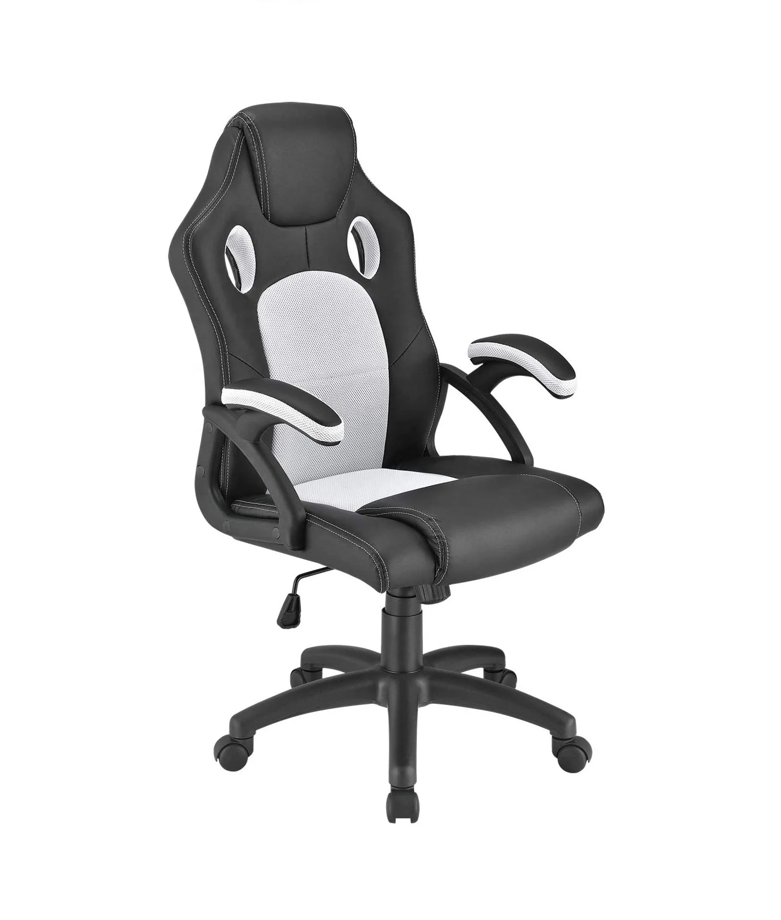 Jiaxing Aofeisi эргономичный офисный стул с высокой спинкой поворотное кресло гоночный Pu кожаный компьютерный стул с подлокотниками