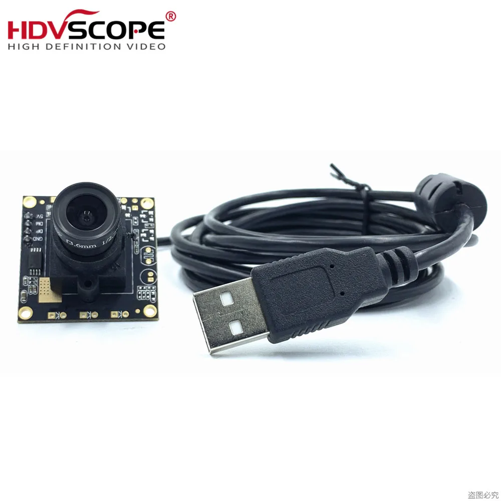 Best Webcam WDR Superior Low Light 2.0MP HLC BLC 2 Megapixel  AR0230 USB Web UVC small Camera Board 2.8/3.6/4mm Lens microphone