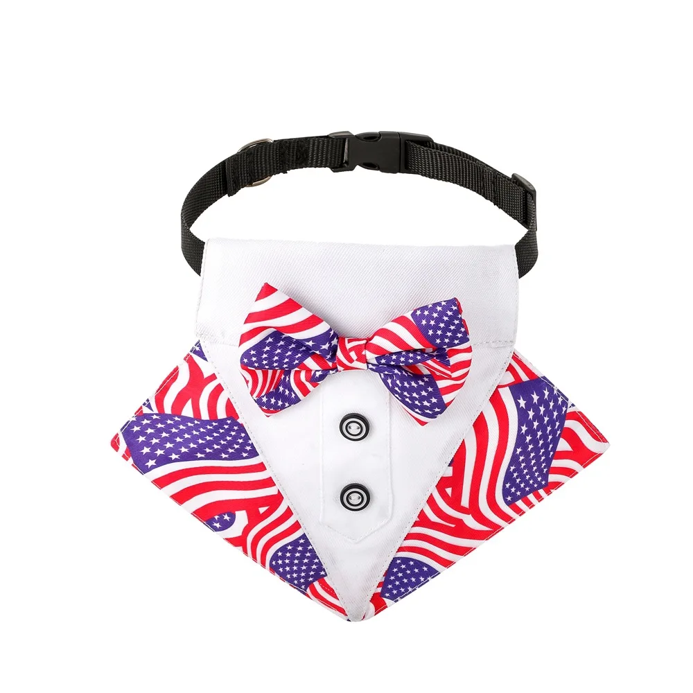 Pet Dog Bandanas Gentleman Scarf Bow Tie Collar Bowknot Bowtie Wedding Suit Decoration dog grooming bandanas