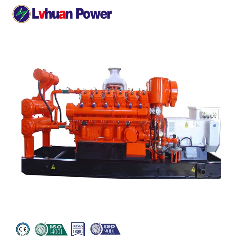 certificate ce high efficiency 120 kw  power biogas generator