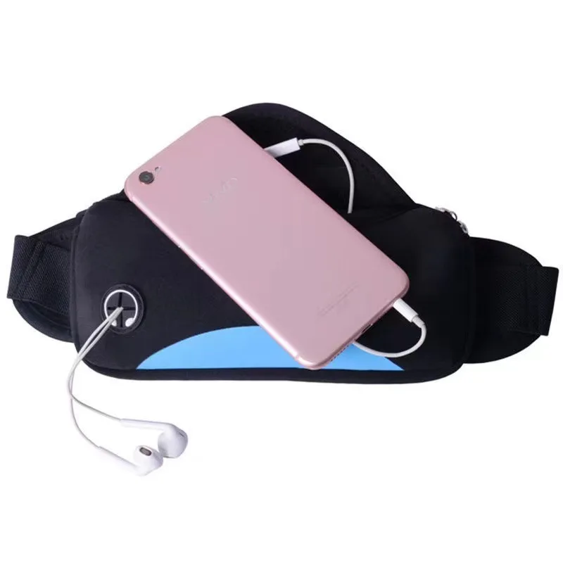 Running Sport Neoprene Pouch Fanny Pack Wholesale Waterproof Waist Bag