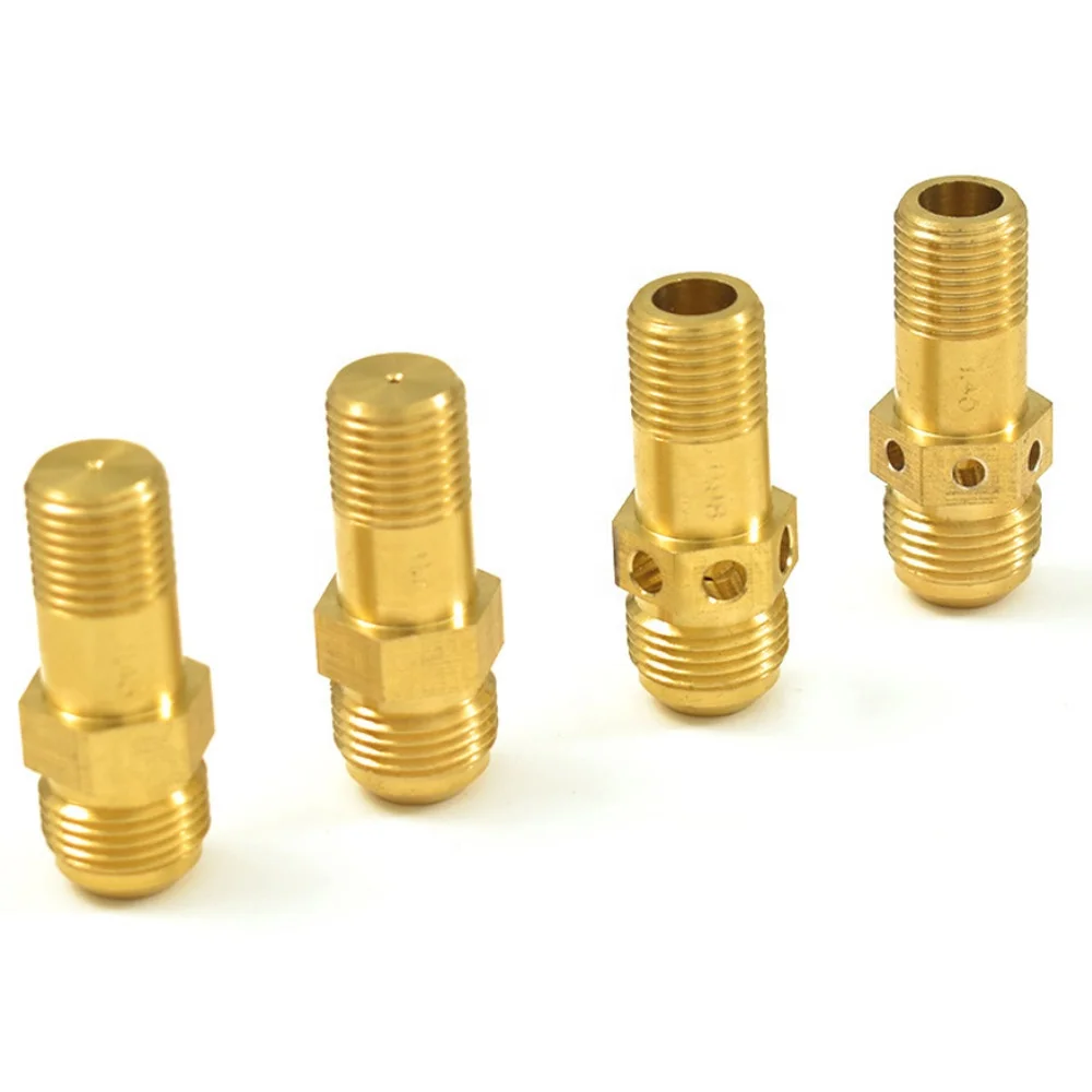 Детали газовой плиты латунный газовый фитинг фитинги для труб длинные соски латунные газовые соединение