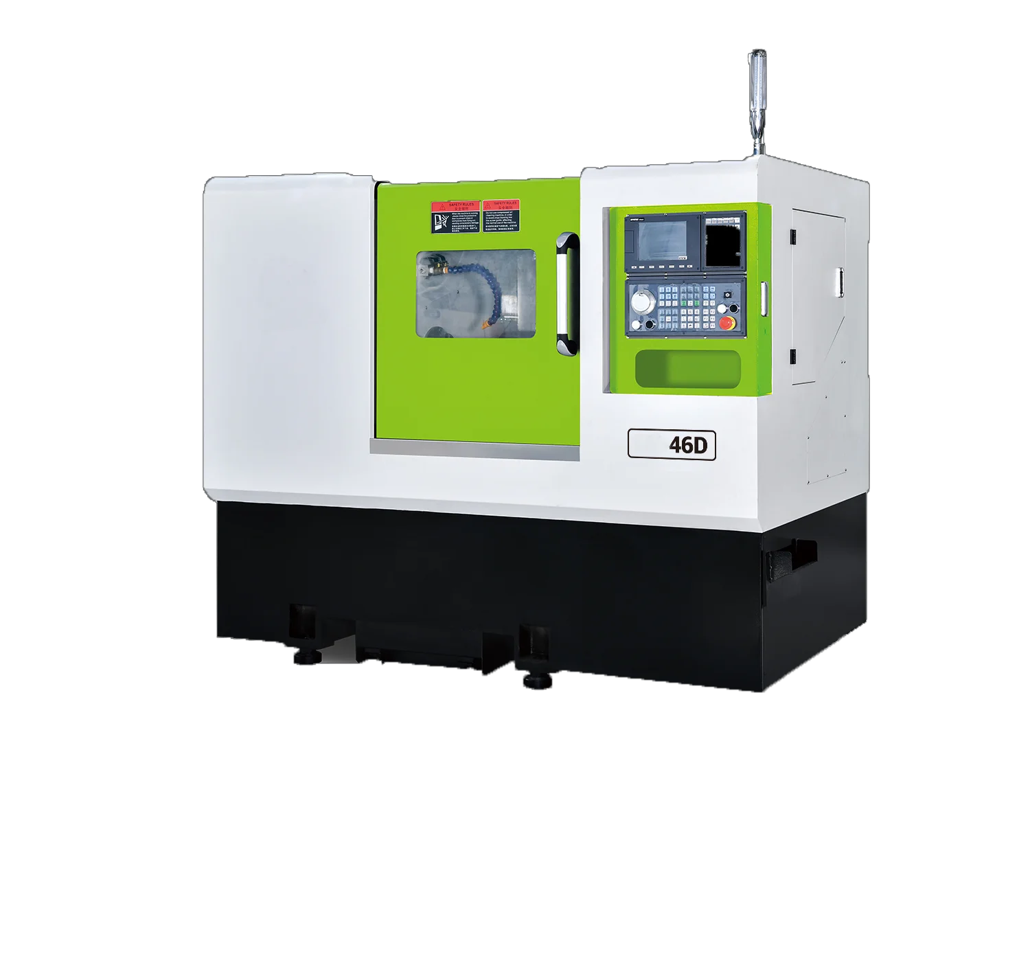 Precision Syntec System Cnc Combined Automatic Lathe Milling Machine 8 Stations Hydraulic Turret Slant Bed Lathe