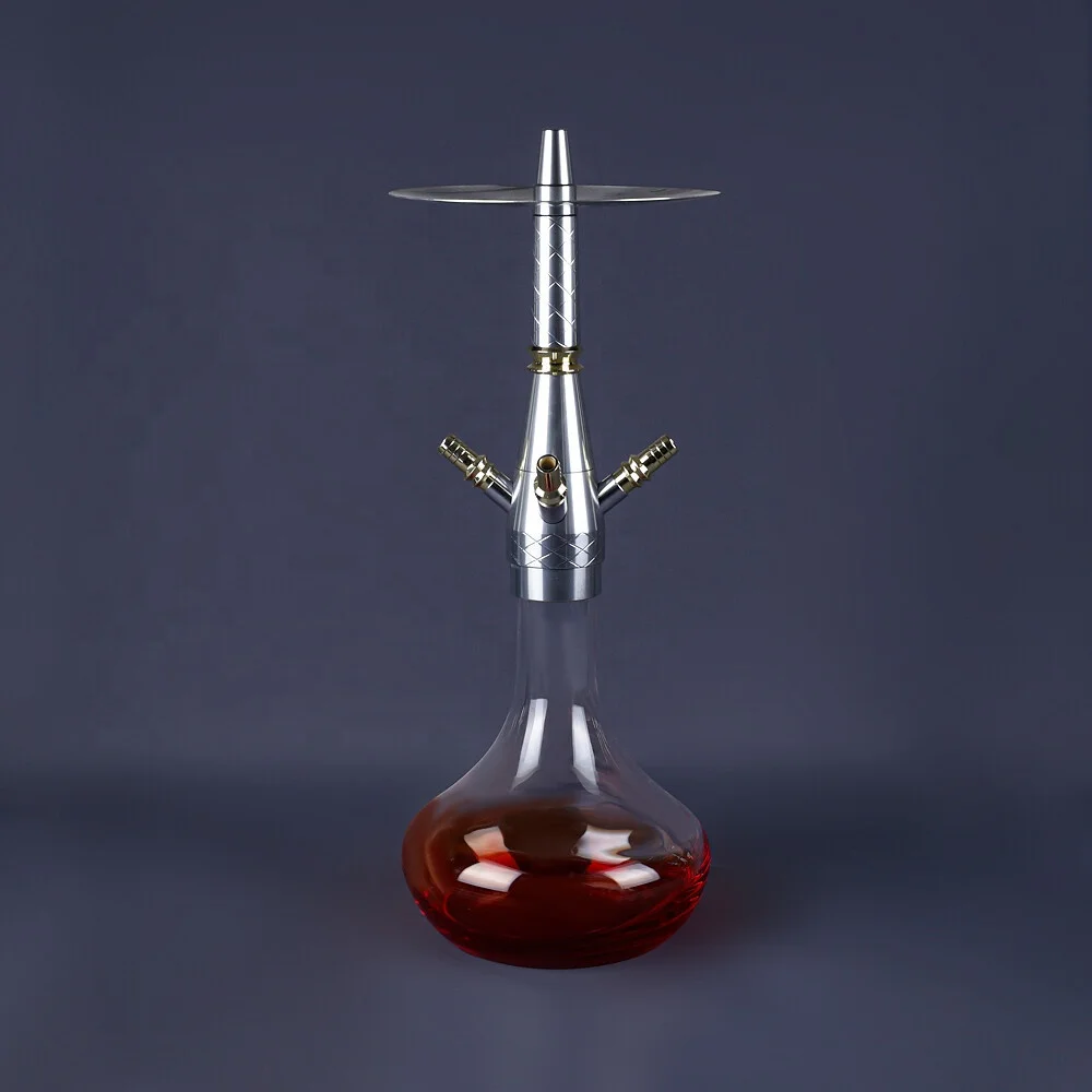 2022 Factory Stock Gravity Glass Hookah Single Tube Sheesha 360 Gravity Shisha Hookah