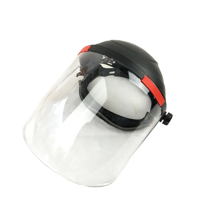 Face Shield Glass Anti Fog Dental Plastic 2020 Half Face Disposable with Helmet Headgear Faceshield Industry, Face Protection