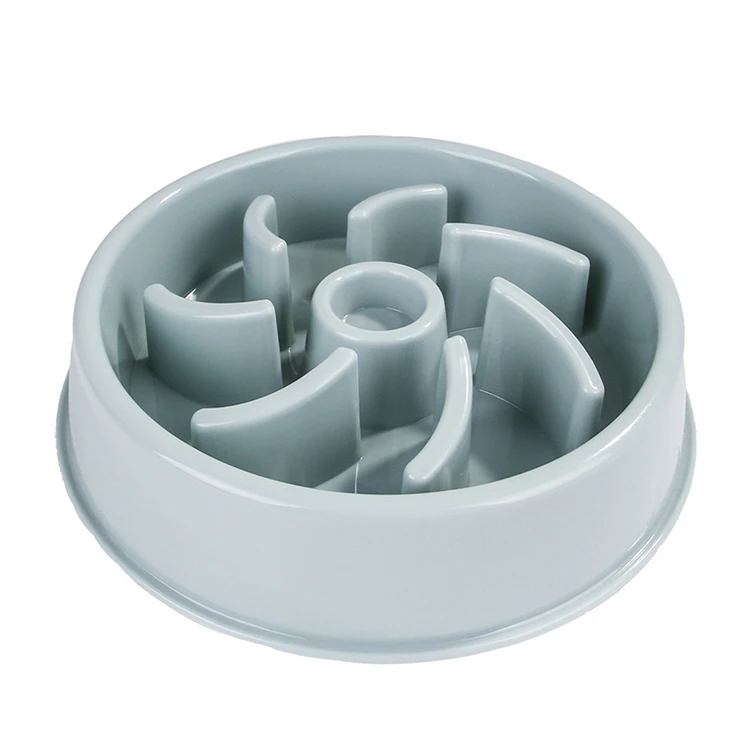 Amazon Hot Sale Products New Home Accessories BPA-free Eco-friendly Food Grade Plastic Pet Food Bowl Anti-Choke Food Containers