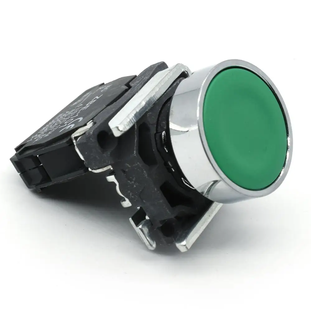 
 Iehc высокое качество YB4-BA31,42 XB4 серии 22 мм с пружинным возвратом мгновенный плоский кнопочный переключатель  