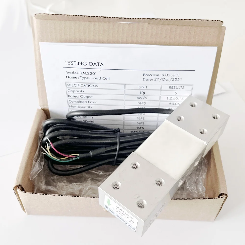 Одноточечный датчик весовой шкалы нагрузки параллельного луча 150 кг 200 TAL206