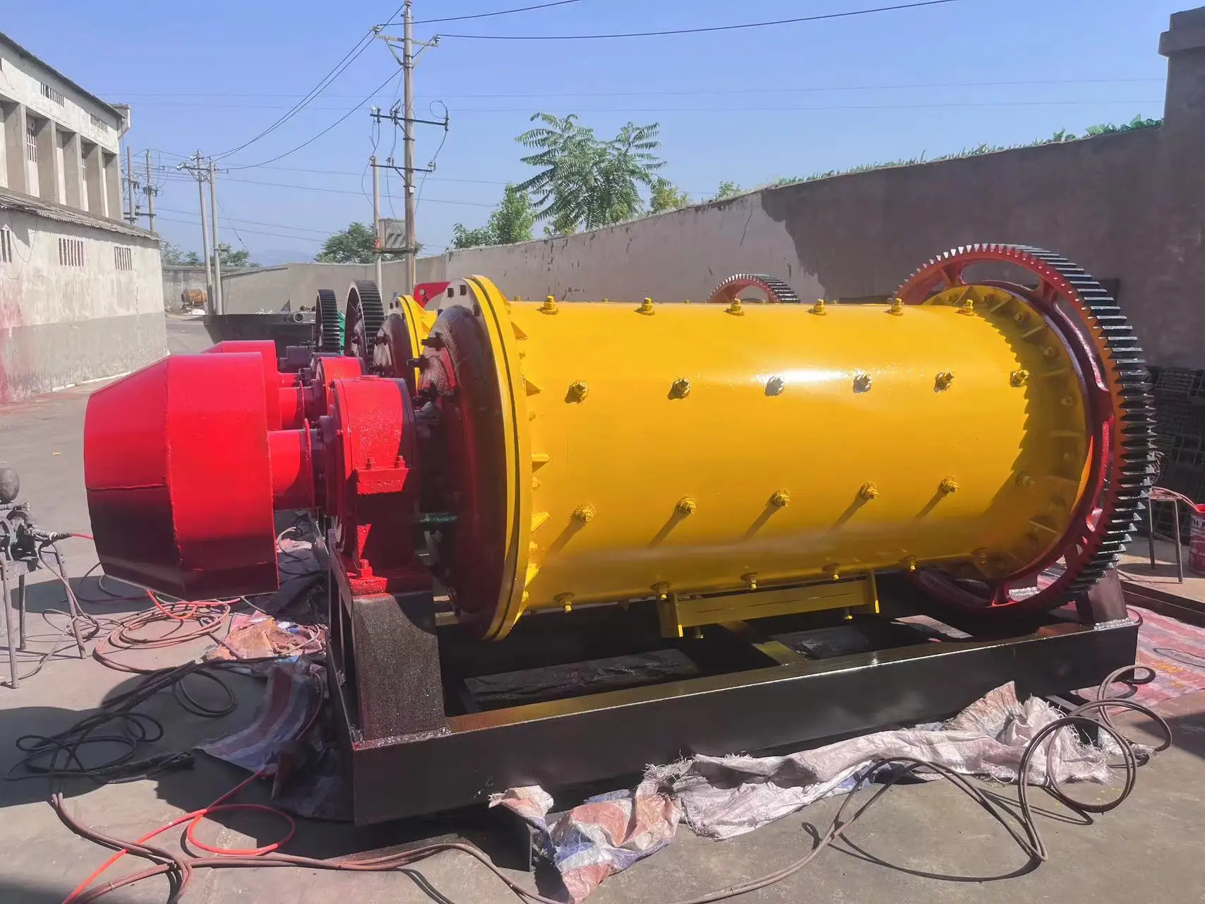 Sudan 900*1800 900*3000 Copper Overflow Ball Mill Machine For Sale,small Ball Mill For Ore Dressing