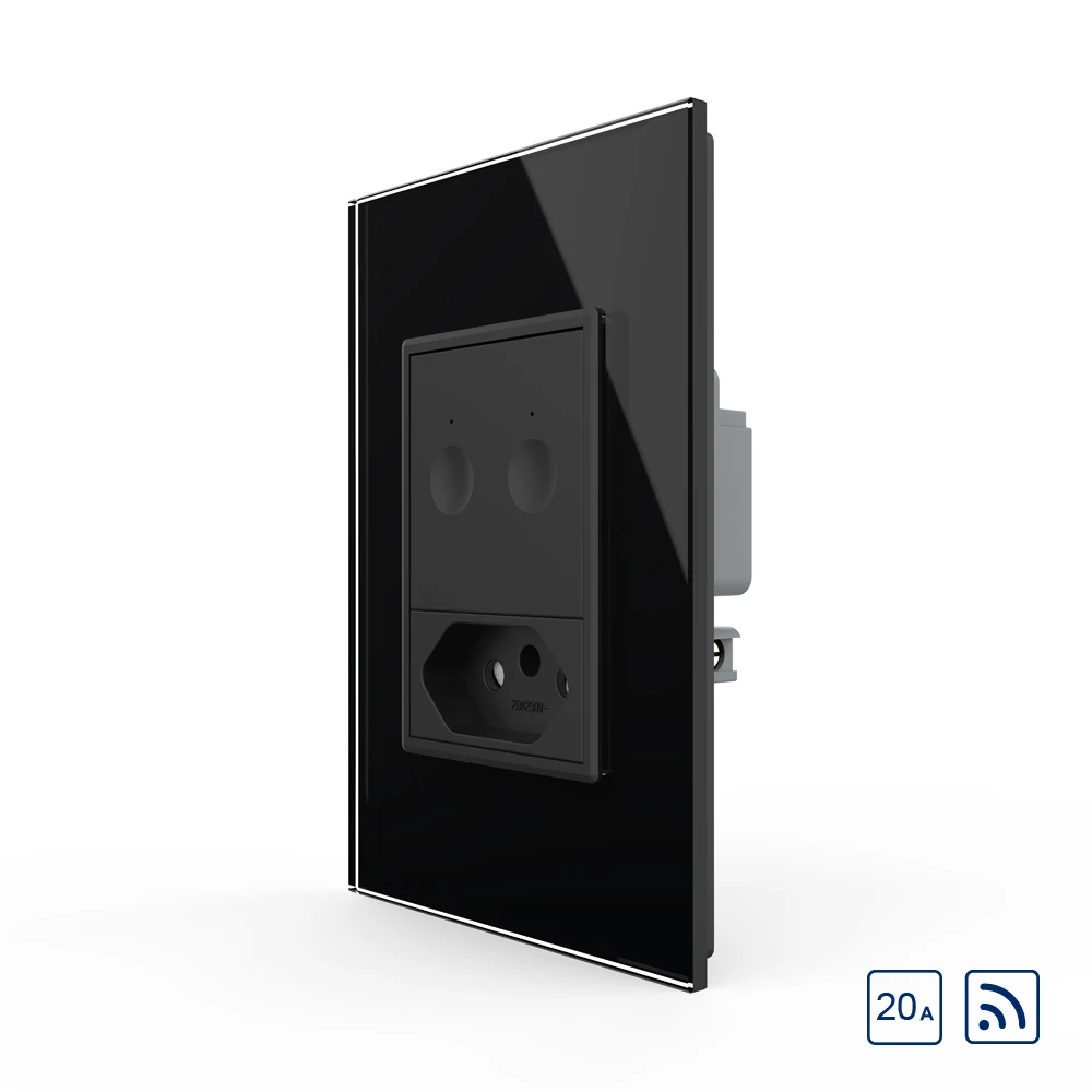 Livolo Бразилия 20a ac Розетка дистанционного управления Переключатели сенсорный настенный выключатель